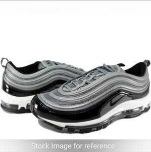 Nike Air Max 97 Black (Patent) Gray Silver White